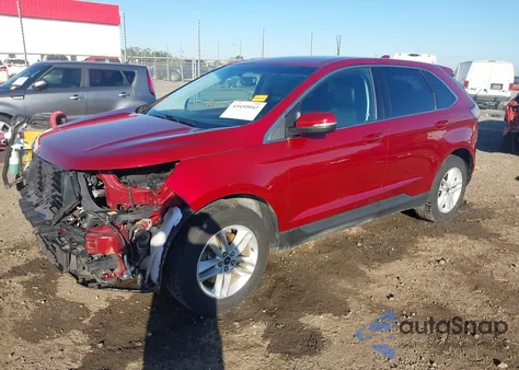 2018 Ford Edge Sel из США, поврежденный, VIN 2FMPK4J93JBC50616